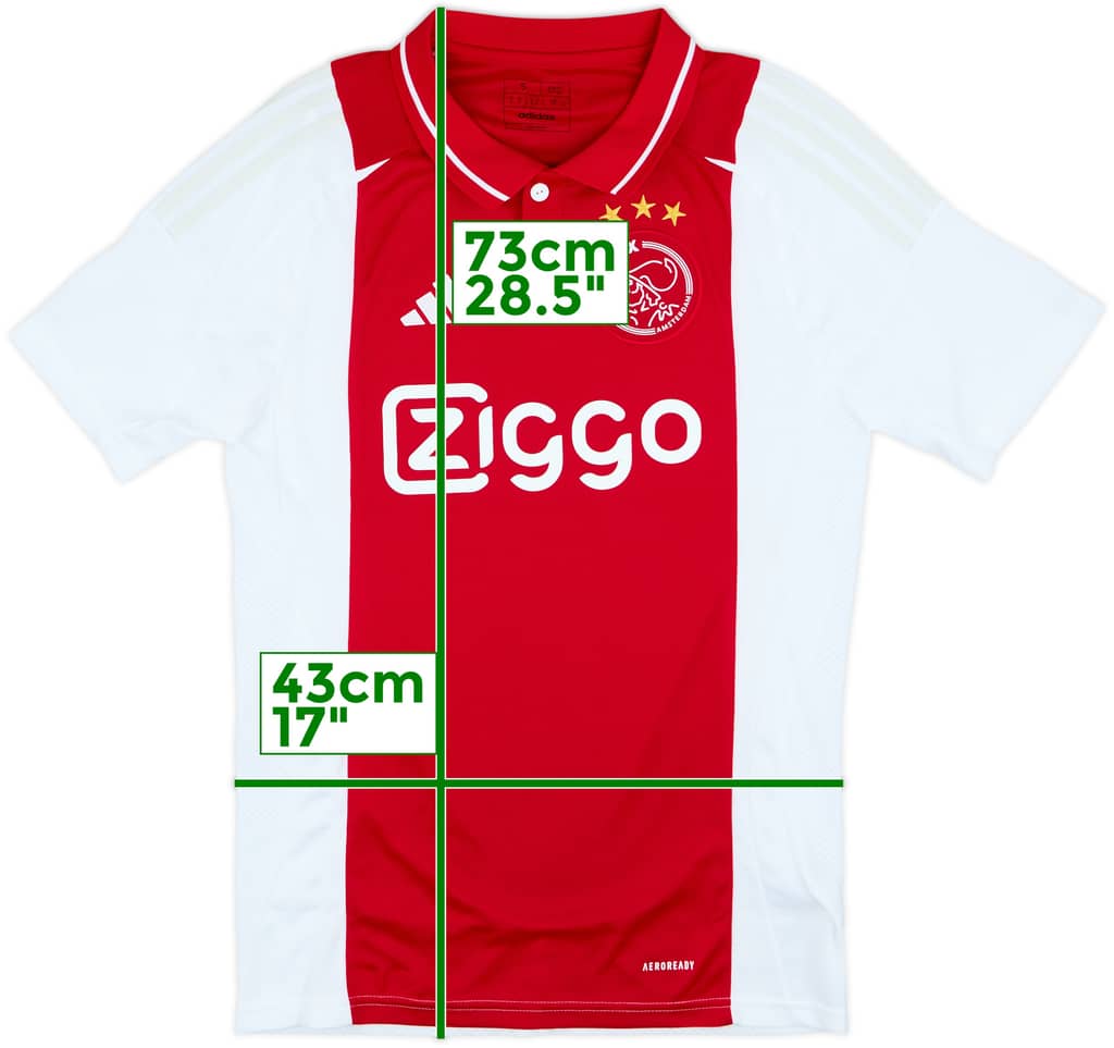 2024-25 Ajax Home Shirt - 8/10 - (S)