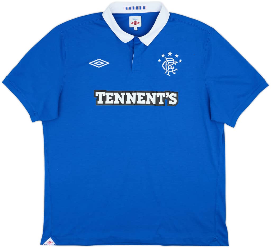 2010-11 Rangers Home Shirt - 8/10 - (XL)