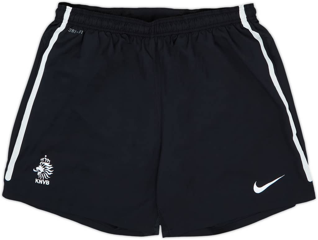 2010-11 Netherlands Home Shorts - 8/10 - (XL)