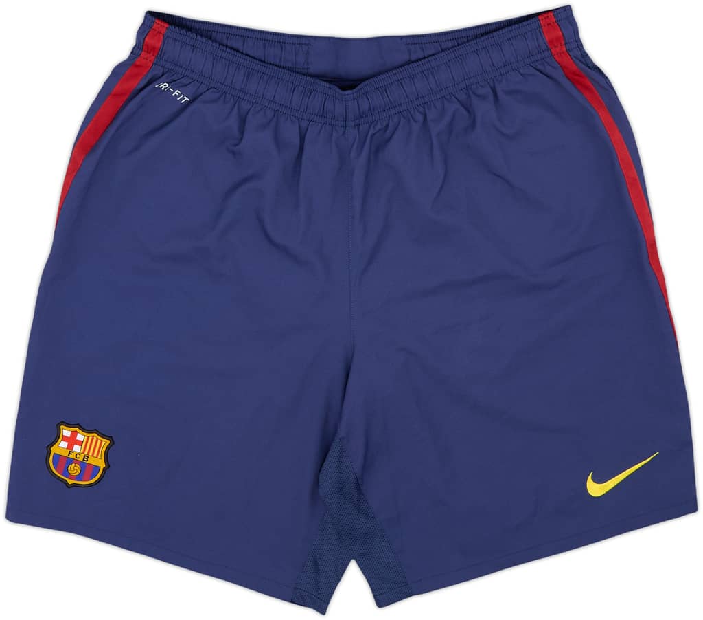 2013-14 Barcelona Home Shorts - 8/10 - (XL)