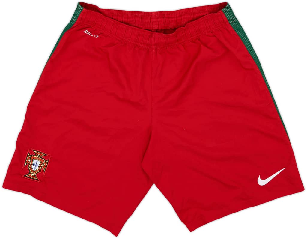 2016-17 Portugal Home Shorts - 8/10 - (M)