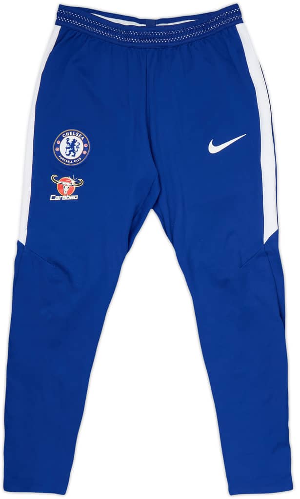 2017-18 Chelsea Nike Track Pants/Bottoms - 8/10 - (M)