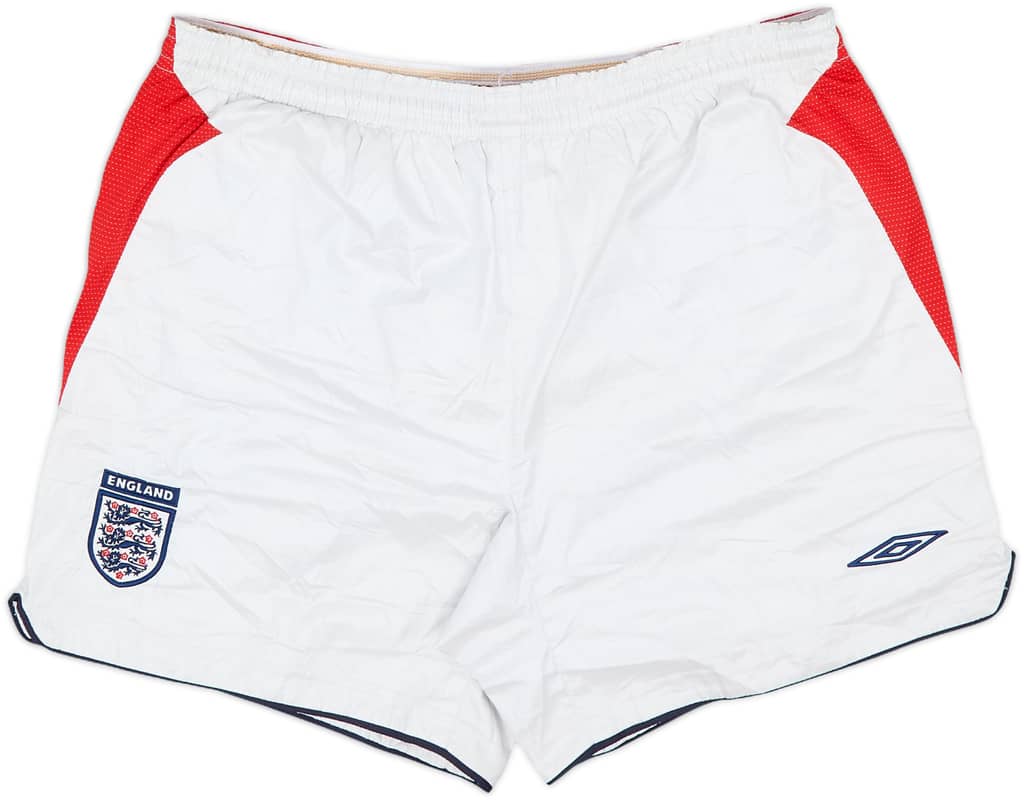 2004-06 England Away Shorts - 6/10 - (M)