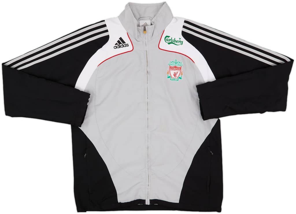 2008-09 Liverpool adidas Track Jacket - 8/10 - (M/L)