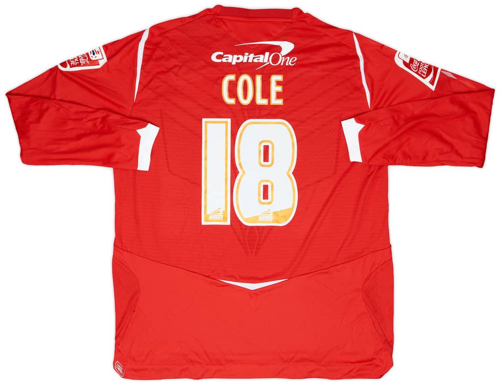 2008-09 Nottingham Forest Match Issue Home Shirt Cole #18