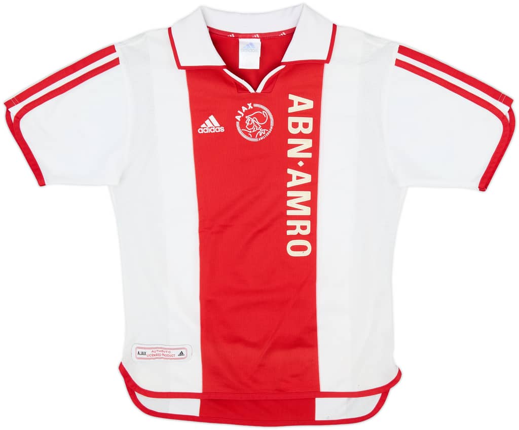 2000-01 Ajax Centenary Home Shirt - 8/10 - (Y)