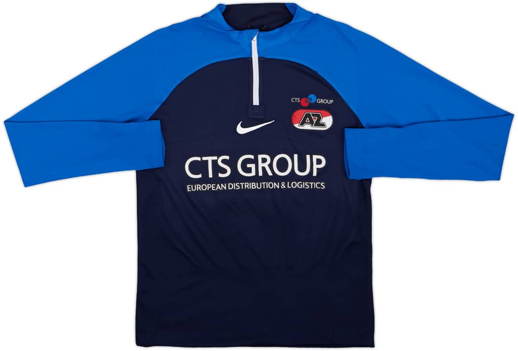 2022-23 AZ Alkmaar Nike 1/4 Zip Drill Top - 4/10 - (S)