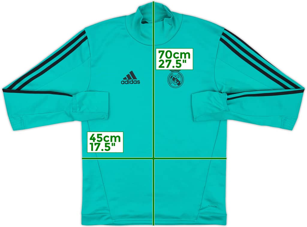 2017-18 Real Madrid adidas Drill Top - 7/10 - (XS)