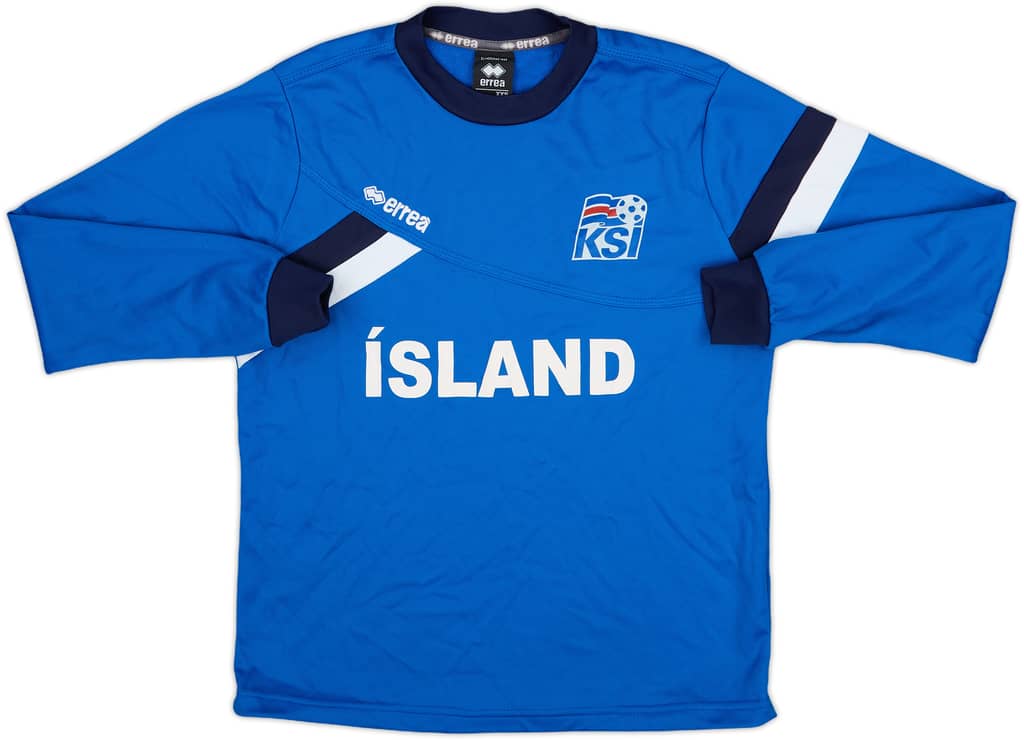 2013-14 Iceland Errea Sweat Top - 8/10 - (XXS)