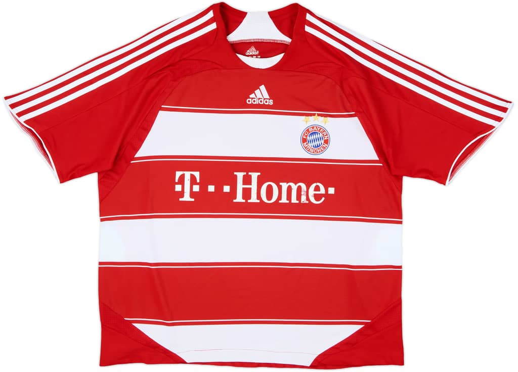 2007-08 Bayern Munich Home Shirt - 4/10 - (XL)