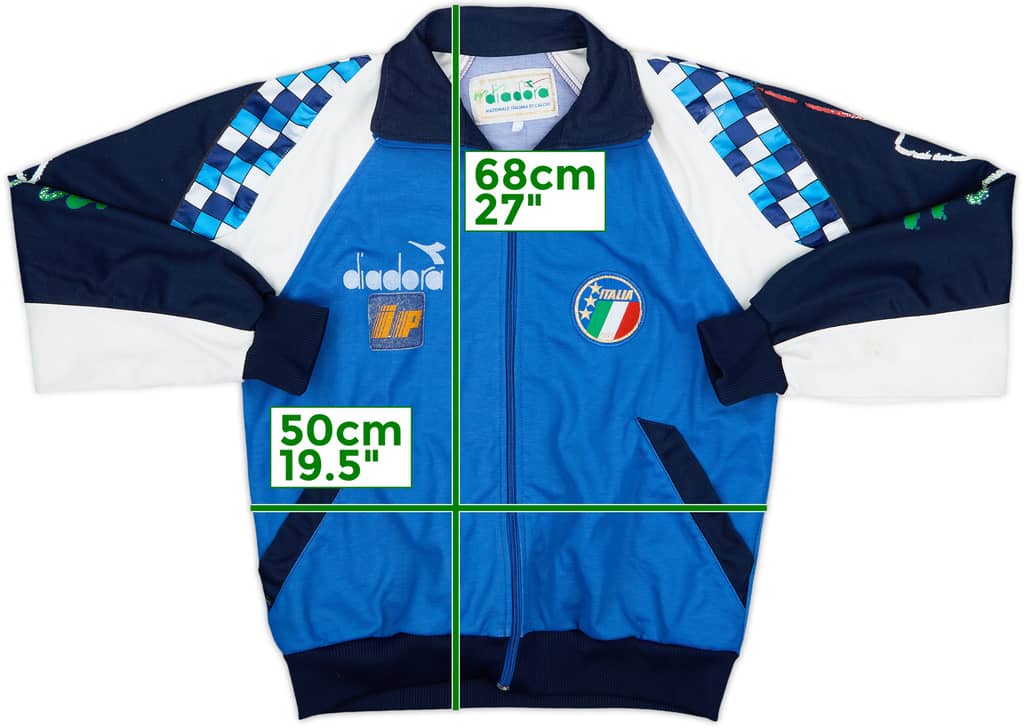 1990 Italy Diadora Track Jacket - 6/10 - (M)
