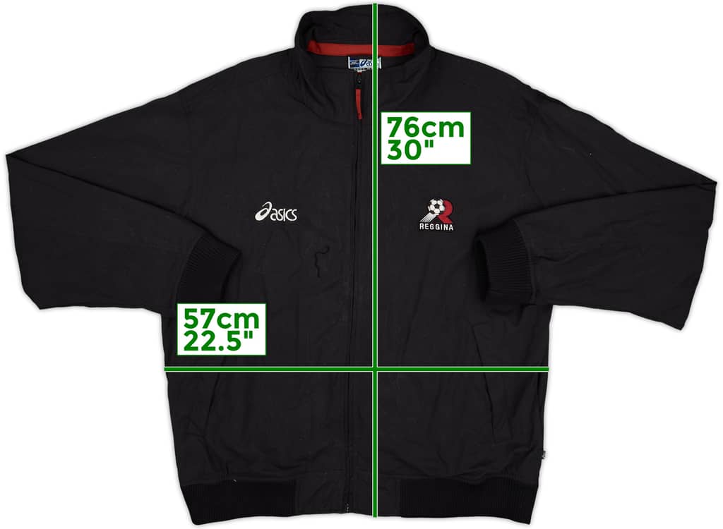 1998-99 Reggina Asics Track Jacket - 8/10 - (XL)