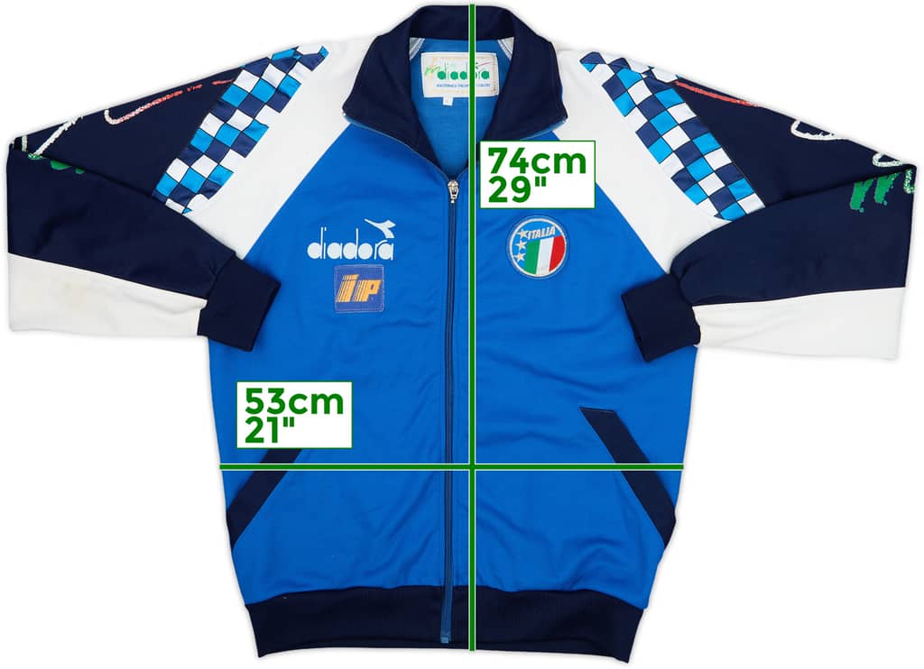 1990 Italy Diadora Track Jacket - 6/10 - (L)