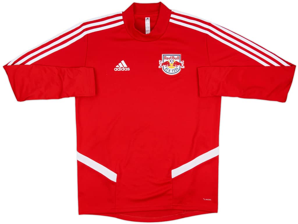 2019-20 New York Red Bulls adidas Drill Top - 8/10 - (M)
