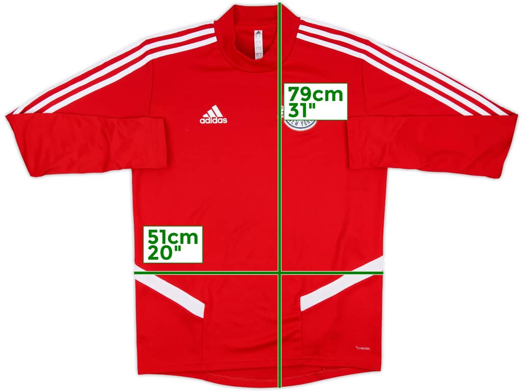 2019-20 New York Red Bulls adidas Drill Top - 8/10 - (M)
