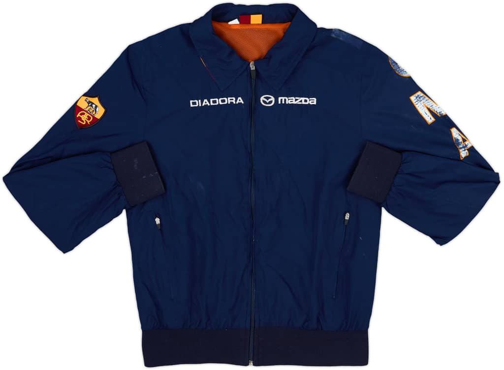2005-06 Roma Diadora Track Jacket - 4/10 - (S)
