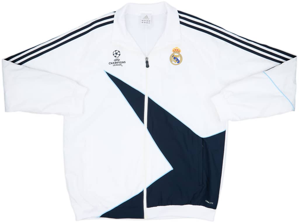 2009-10 Real Madrid adidas CL Track Jacket - 10/10 - (L/XL)