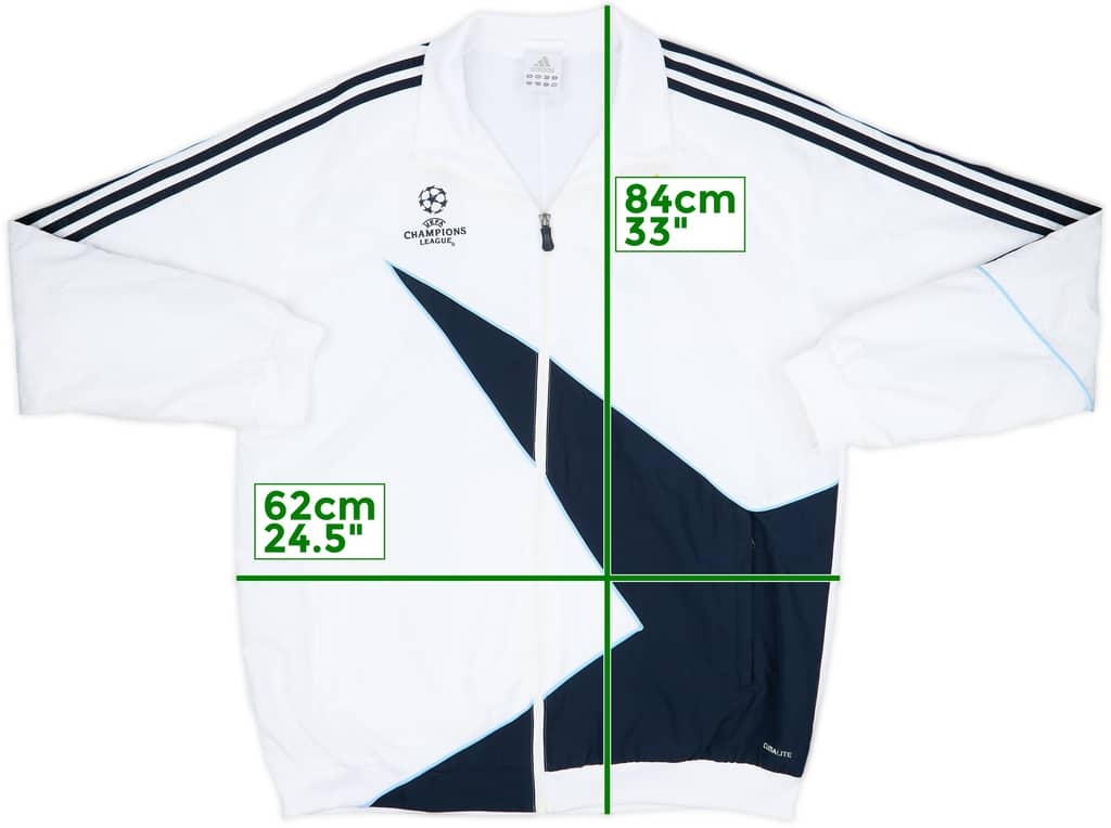 2009-10 Real Madrid adidas CL Track Jacket - 10/10 - (L/XL)