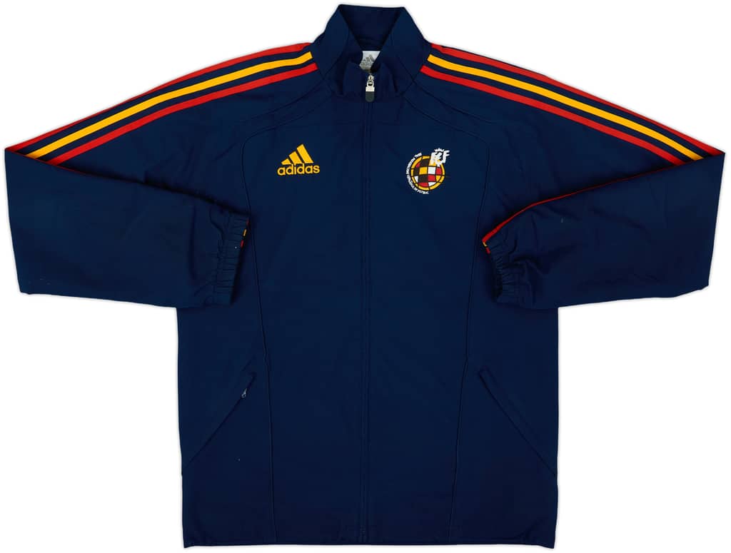 2009-10 Spain adidas Track Jacket - 7/10 - (S)