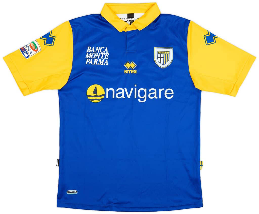 2010-11 Parma Away Shirt Galloppa #14 - 9/10 - (XL)