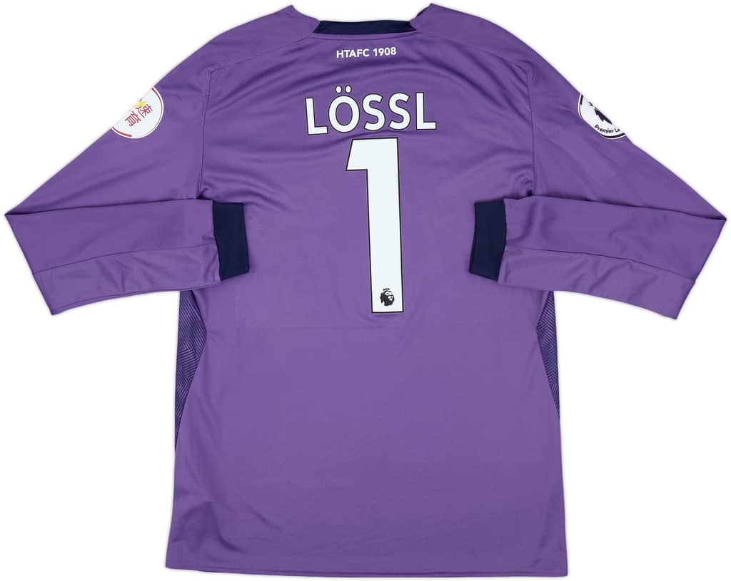 2018-19 Huddersfield Match Issue GK Shirt Lossl #1