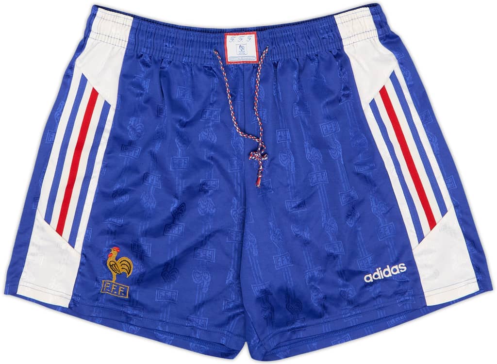 1996-98 France Away Shorts - 8/10 - (XL)