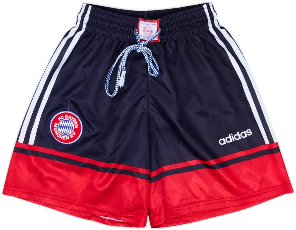 1997-99 Bayern Munich Home Shorts - 9/10 - (XL.Boys)