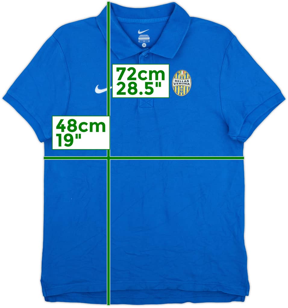 2013-14 Hellas Verona Nike Polo Shirt - 9/10 - (M)
