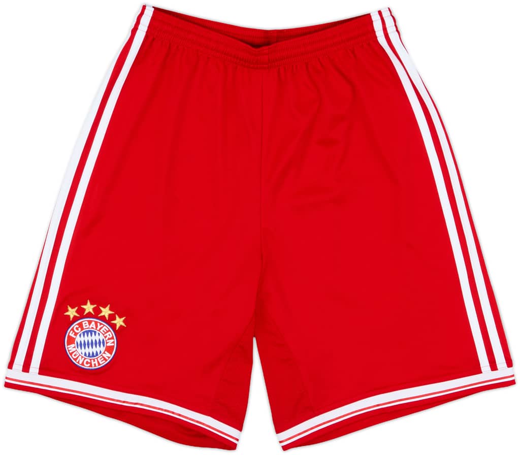 2013-14 Bayern Munich Home Shorts - 9/10 - (XL.Boys)
