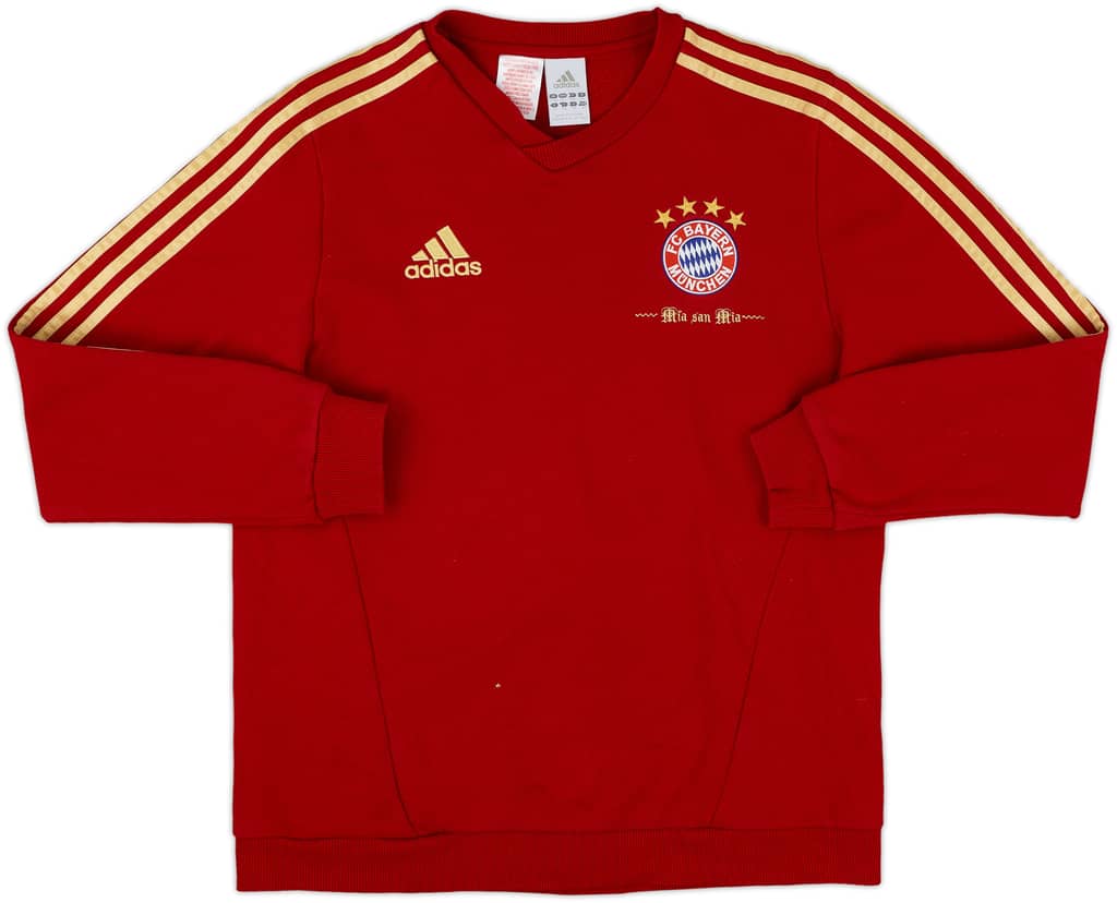 2011-13 Bayern Munich adidas Sweat Top - 8/10 - (XL.Boys)
