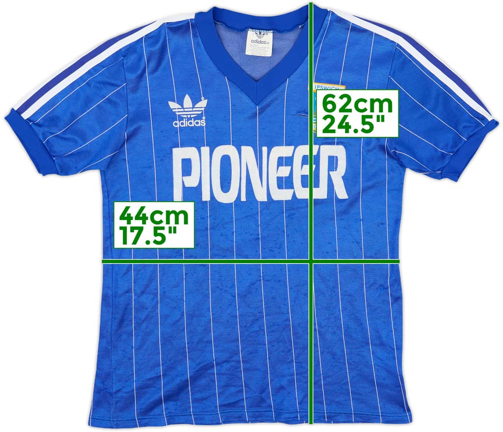 1981-84 Ipswich Home Shirt - 6/10 - (Y)