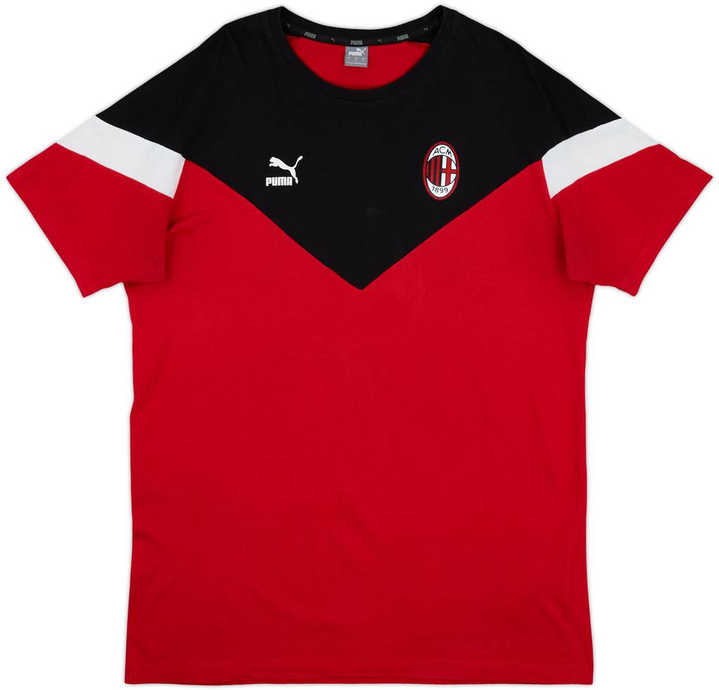 2019-20 AC Milan Puma Iconic Tee - 9/10 - (L)