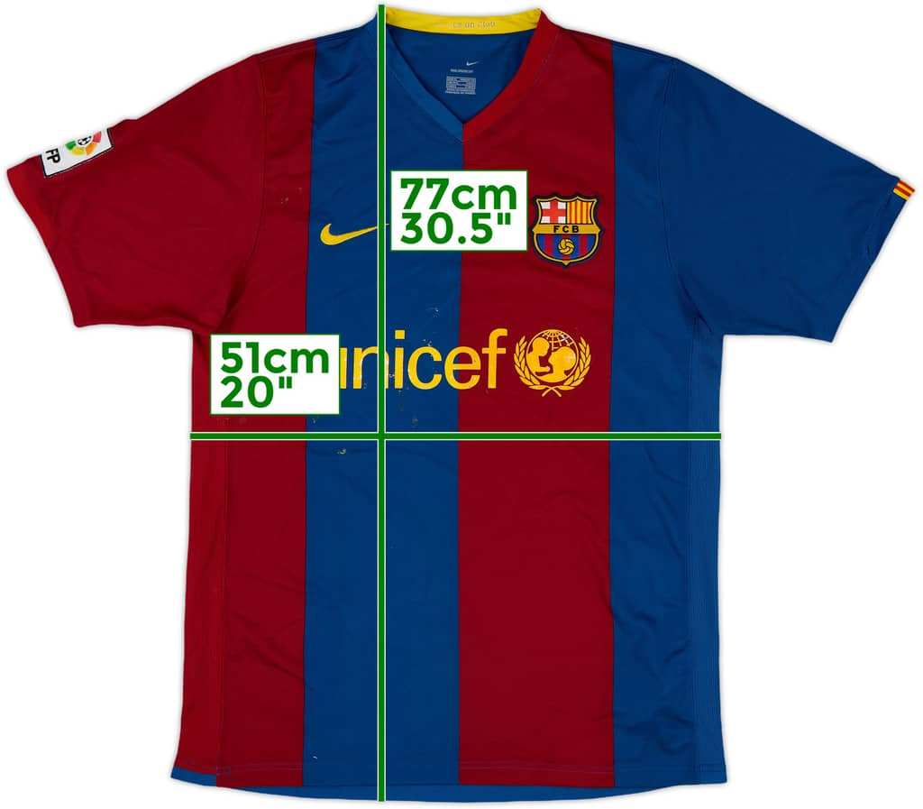2006-07 Barcelona Home Shirt - 5/10 - (M)