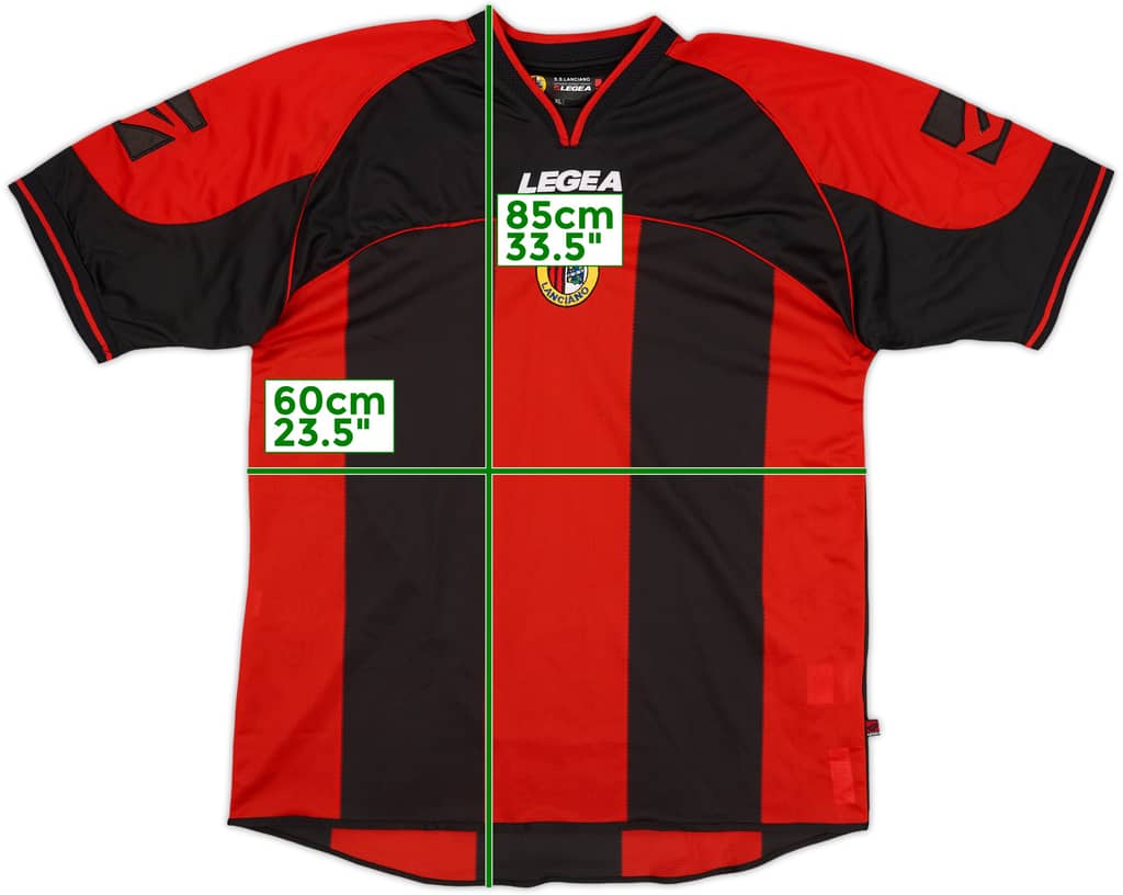 2006-07 Virtus Lanciano Home Shirt - 9/10 - (XL)