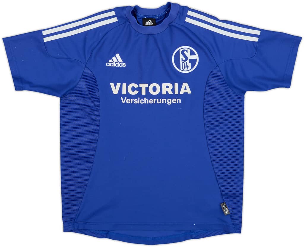 2002-04 Schalke Home Shirt - 7/10 - (Y)