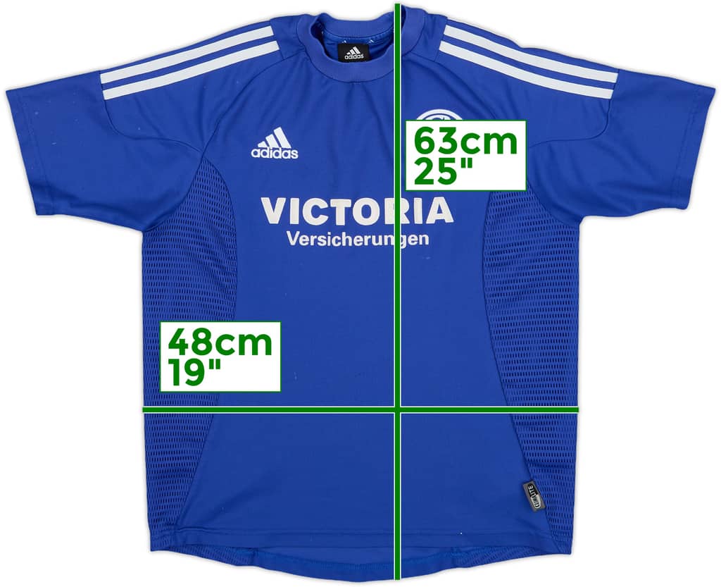 2002-04 Schalke Home Shirt - 7/10 - (Y)