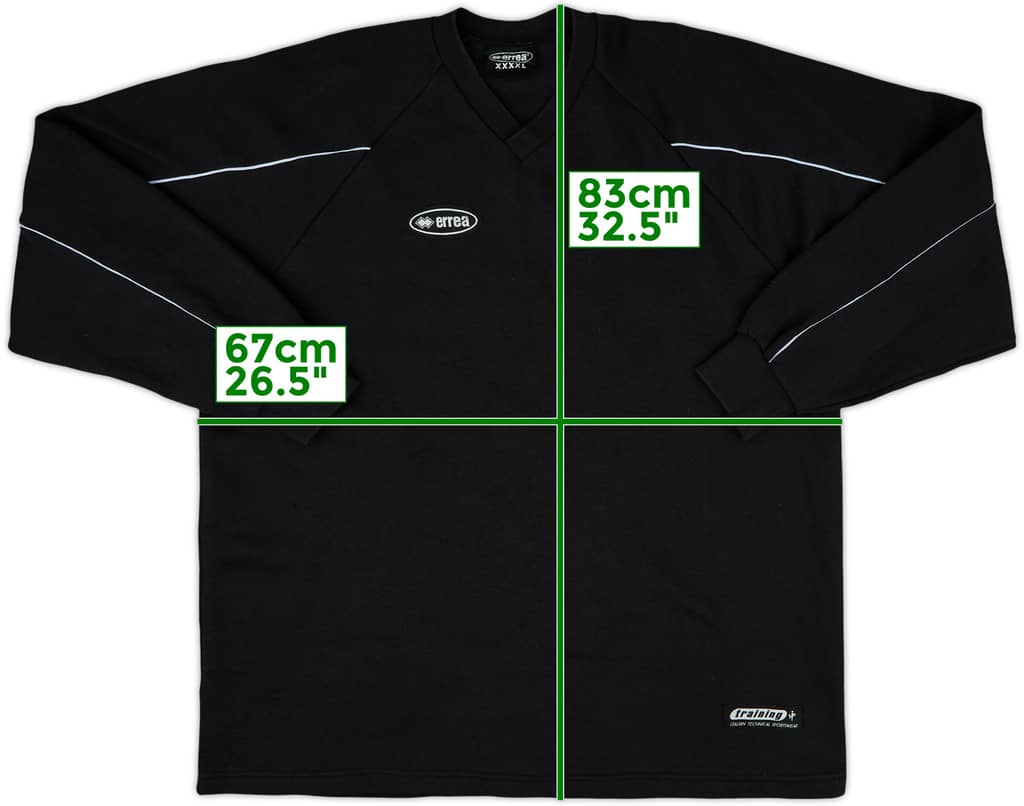 2001-03 Derby County Errea Sweat Top - 8/10 - (4XL)