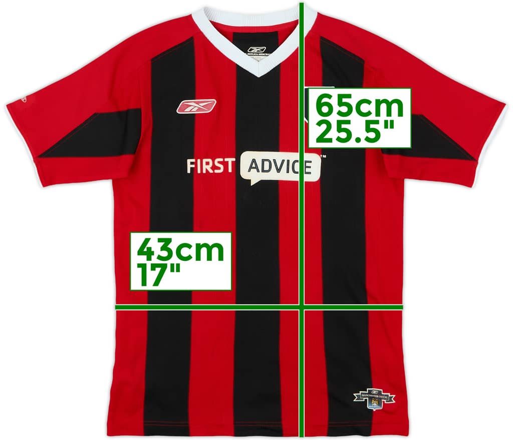 2003-04 Manchester City Away Shirt - 9/10 - (L.Boys)