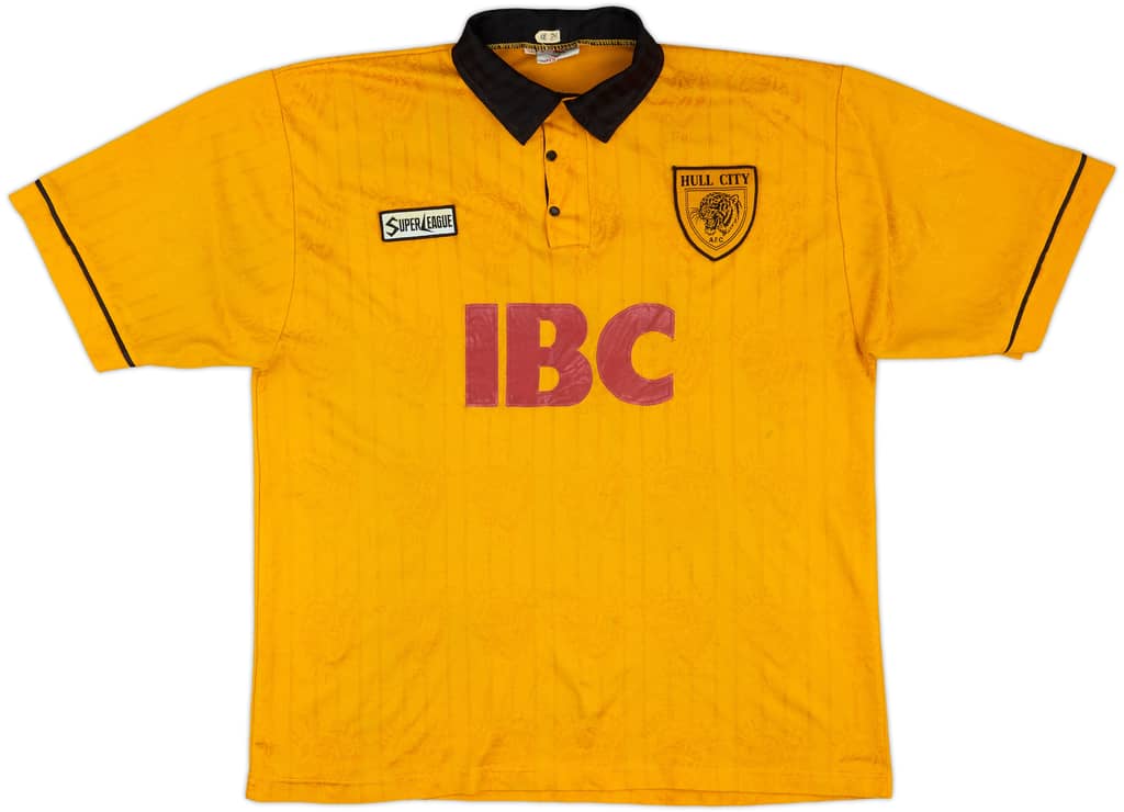 1995-97 Hull City Home Shirt - 7/10 - (XL)