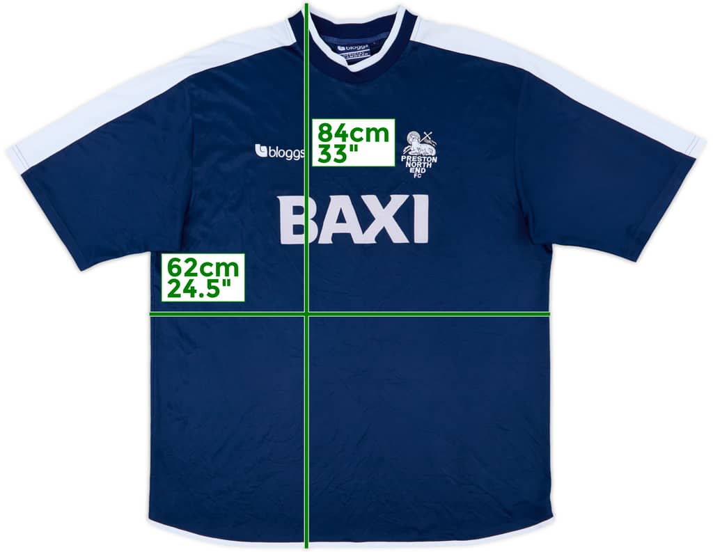 2000-01 Preston North End Away Shirt - 8/10 - (XL)