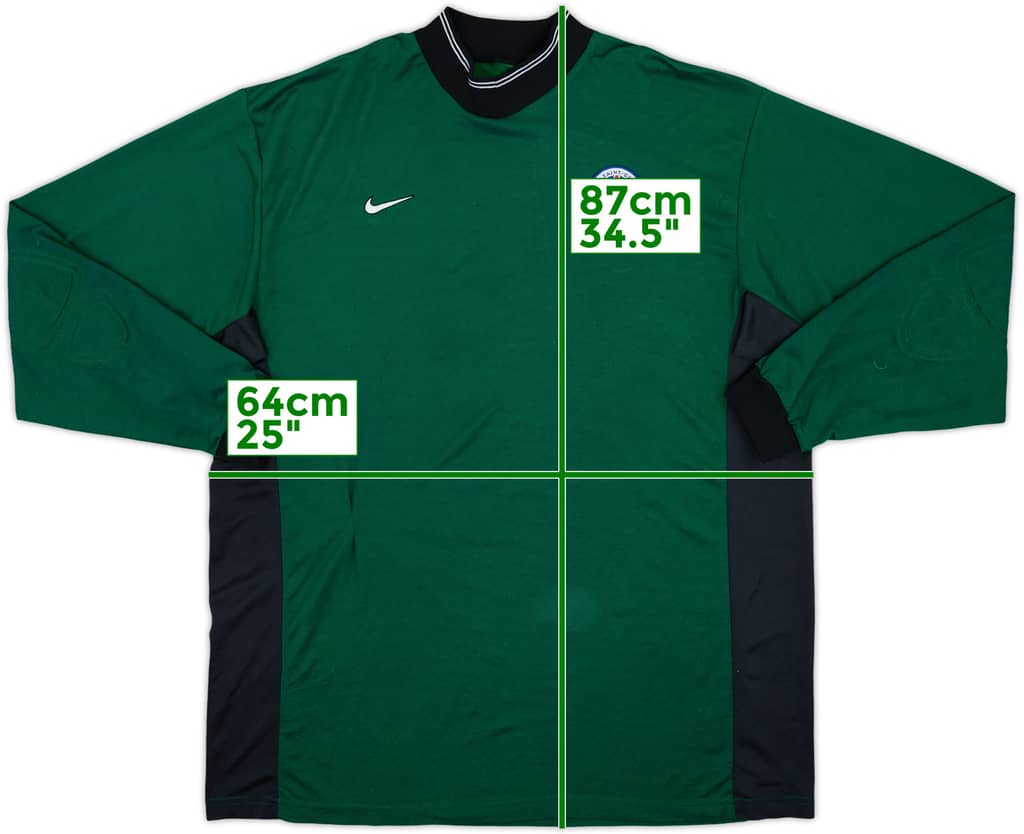 1999-00 Paris Saint-Germain Player Issue GK Shirt - 8/10 - (XXL)