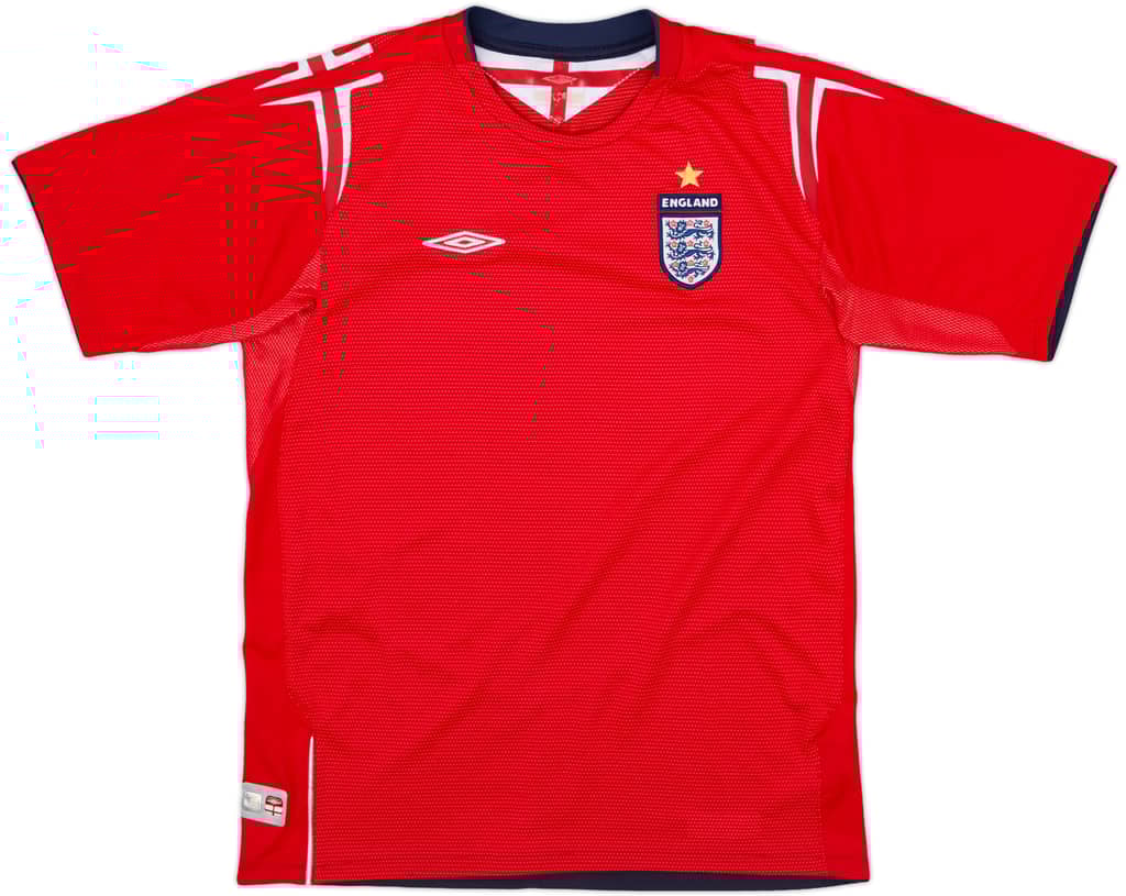 2004-06 England Away Shirt - 8/10 - (XL.Boys)