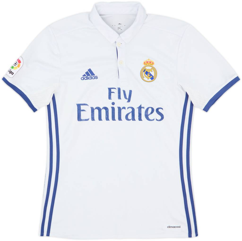 2016-17 Real Madrid Home Shirt - 5/10 - (S)