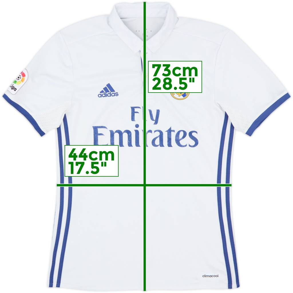 2016-17 Real Madrid Home Shirt - 5/10 - (S)