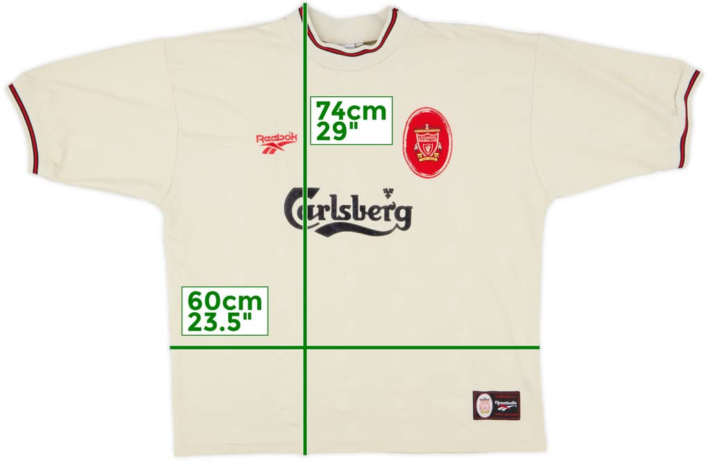 1996-97 Liverpool Away Shirt - 5/10 - (XL)