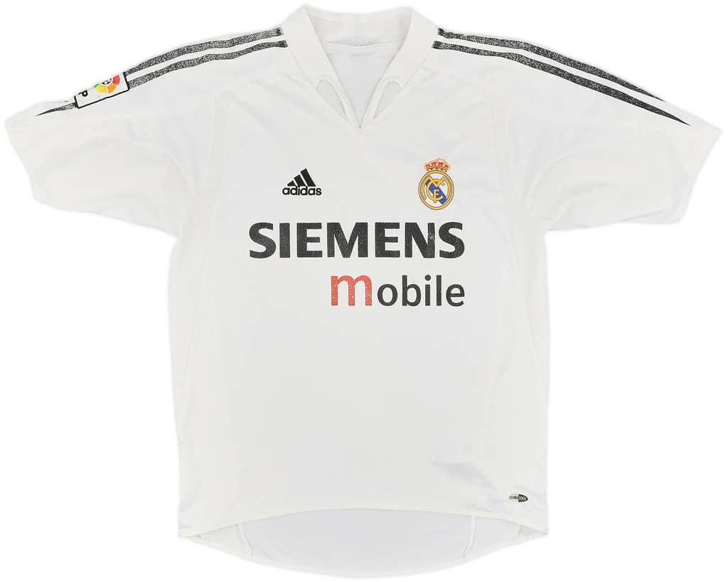 2004-05 Real Madrid Home Shirt - 5/10 - (XL.Boys)