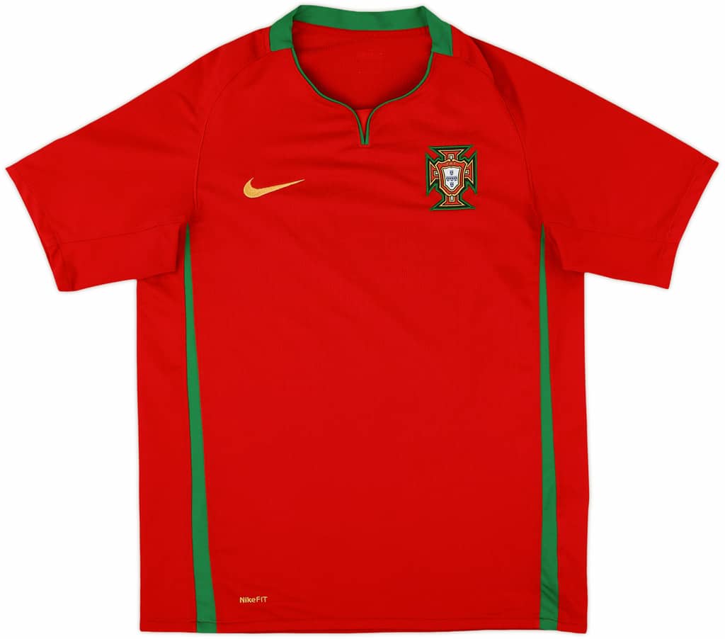 2008-10 Portugal Home Shirt - 8/10 - (XL.Boys)