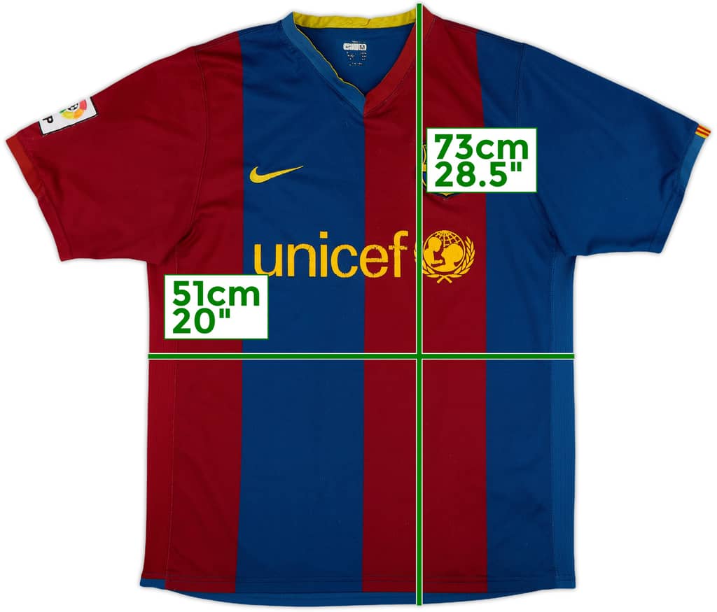 2006-07 Barcelona Home Shirt - 5/10 - (M)