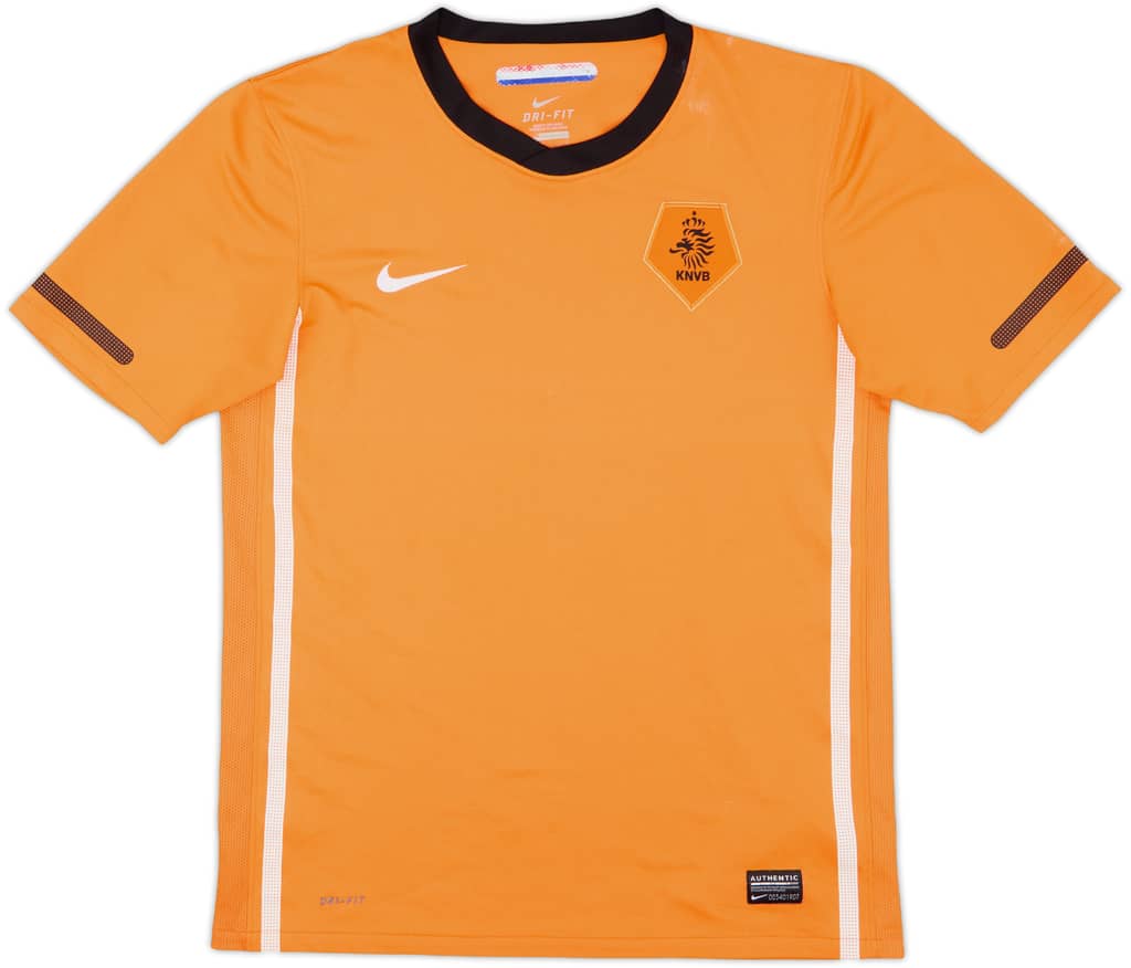 2010-11 Netherlands Home Shirt - 7/10 - (XL.Boys)