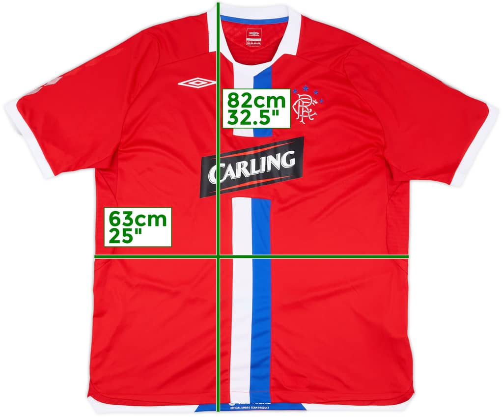 2008-09 Rangers Third Shirt - 8/10 - (XXL)